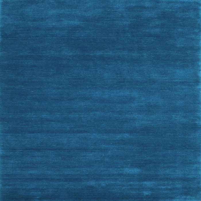 Square Abstract Light Blue Contemporary Rug, con175lblu