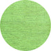 Machine Washable Abstract Green Contemporary Area Rugs, wshcon1761grn