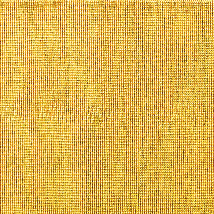 Square Machine Washable Abstract Yellow Contemporary Rug, wshcon1761yw