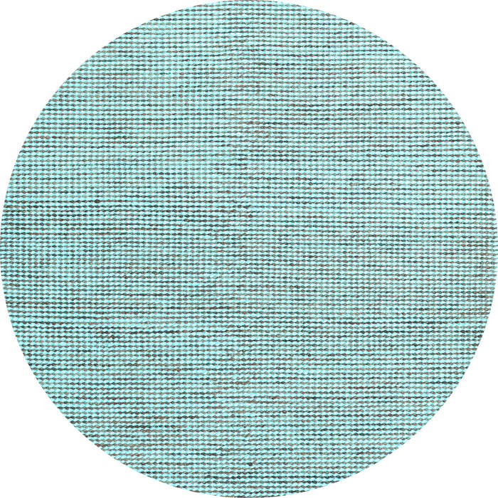 Round Machine Washable Abstract Light Blue Contemporary Rug, wshcon1761lblu