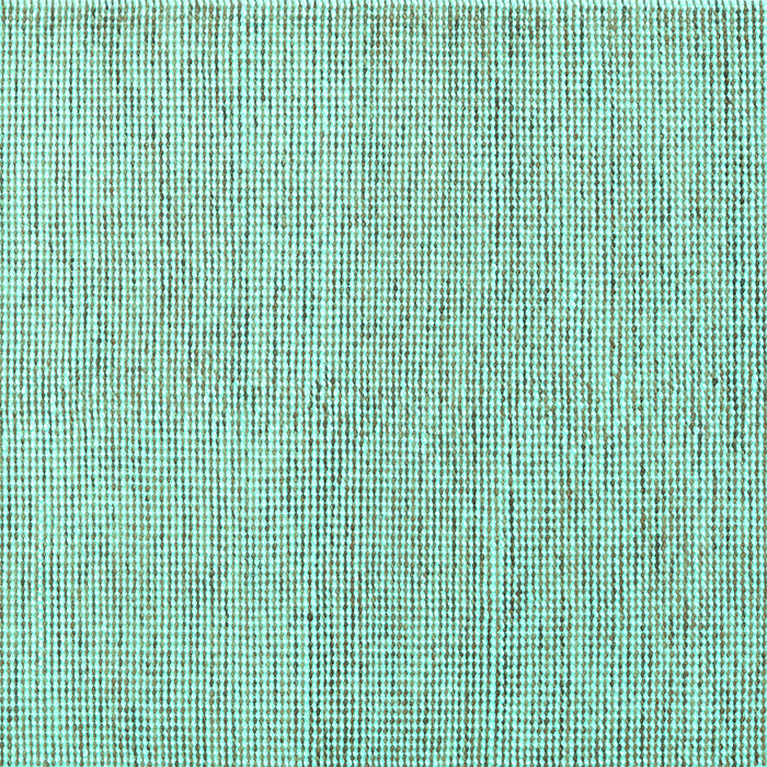 Square Machine Washable Abstract Turquoise Contemporary Area Rugs, wshcon1761turq