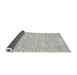 Thickness of Contemporary Gunmetal Gray Modern Rug, con1762