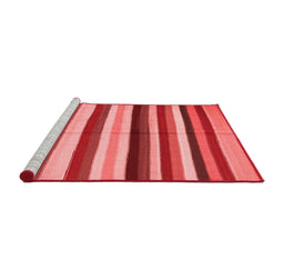 Country Red Washable Rugs