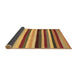 Sideview of Southwestern Brown Country Rug, con1763brn