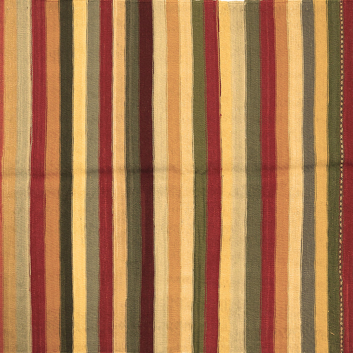 Square Machine Washable Southwestern Brown Country Rug, wshcon1763brn