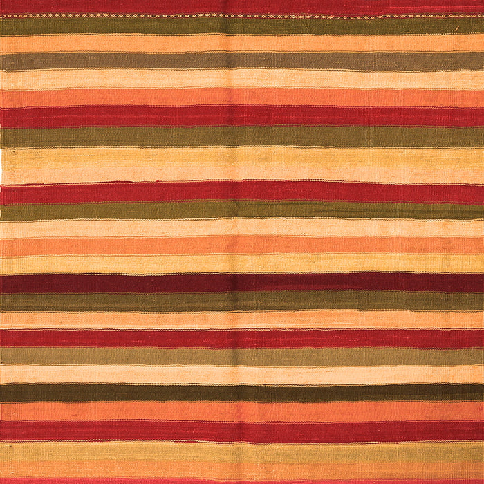 Serging Thickness of Southwestern Orange Country Rug, con1763org