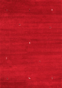 Abstract Red Contemporary Rug, con1764red