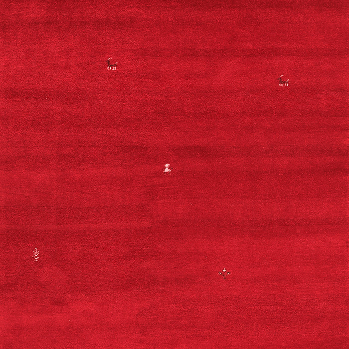 Abstract Red Contemporary Area Rugs