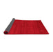 Abstract Red Contemporary Area Rugs