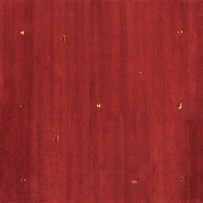 Square Abstract Brown Contemporary Rug, con1764brn