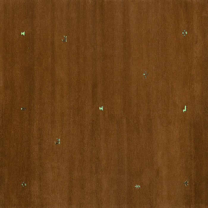 Square Abstract Turquoise Contemporary Rug, con1764turq