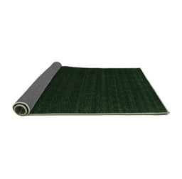 Sideview of Abstract Emerald Green Contemporary Rug, con1765emgrn