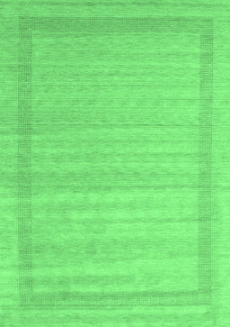 Abstract Emerald Green Contemporary Rug, con1766emgrn