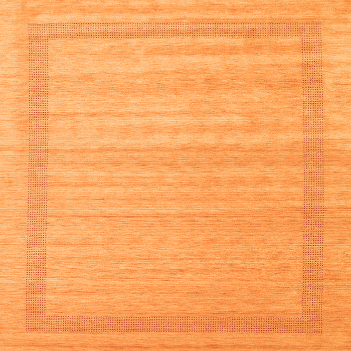 Serging Thickness of Abstract Orange Contemporary Rug, con1766org