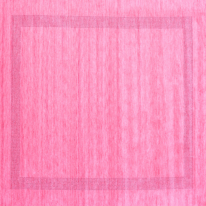Square Abstract Pink Contemporary Rug, con1766pnk