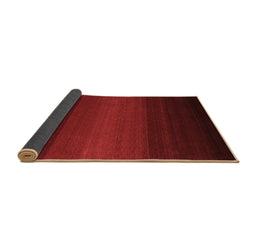 Sideview of Abstract Brown Contemporary Rug, con1767brn