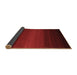 Sideview of Abstract Brown Contemporary Rug, con1767brn