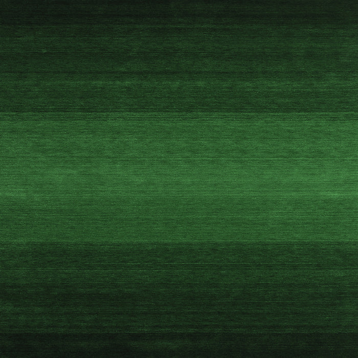 Square Abstract Emerald Green Contemporary Rug, con1767emgrn