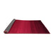 Sideview of Abstract Pink Contemporary Rug, con1767pnk