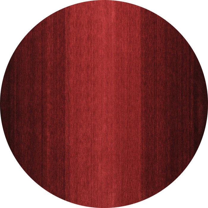 Round Machine Washable Abstract Brown Contemporary Rug, wshcon1767brn