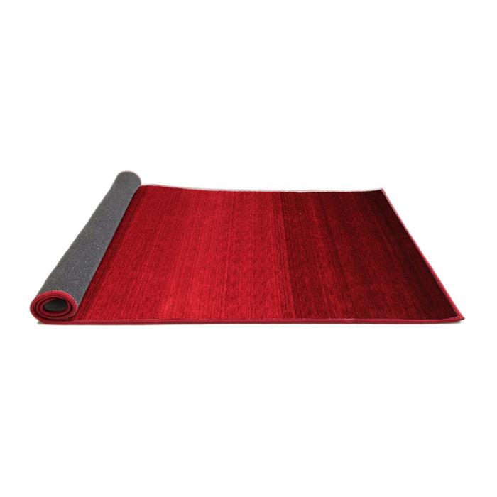 Abstract Red Contemporary Area Rugs