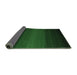 Sideview of Abstract Emerald Green Contemporary Rug, con1767emgrn