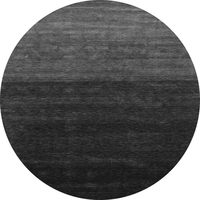 Square Abstract Gray Contemporary Rug, con1768gry