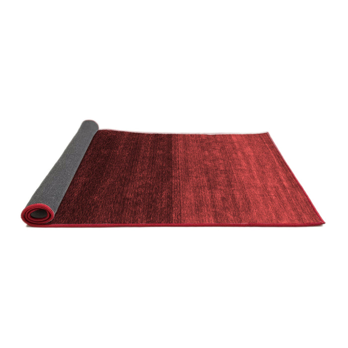 Abstract Red Contemporary Area Rugs