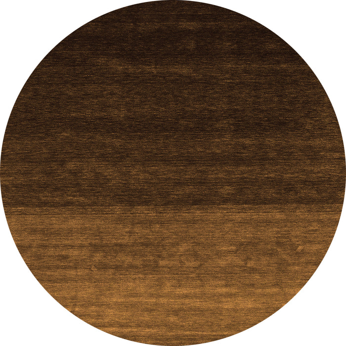 Square Abstract Orange Contemporary Rug, con1768org