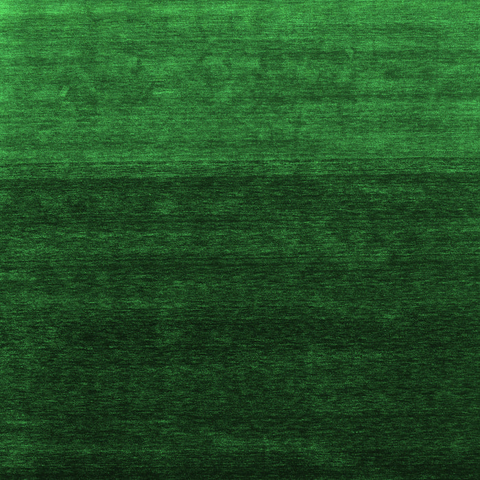 Serging Thickness of Machine Washable Abstract Green Contemporary Area Rugs, wshcon1768grn