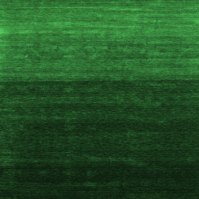 Serging Thickness of Abstract Green Contemporary Rug, con1768grn