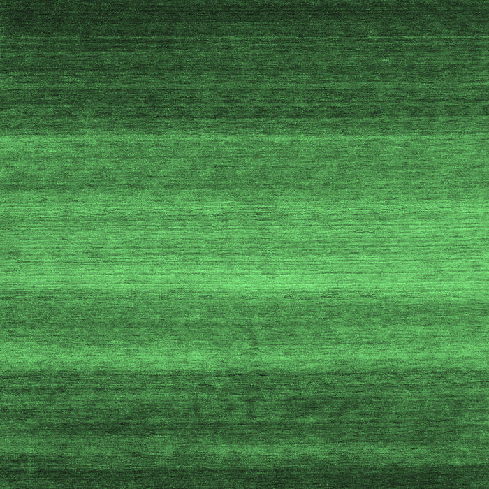 Machine Washable Abstract Emerald Green Contemporary Area Rugs, wshcon1769emgrn