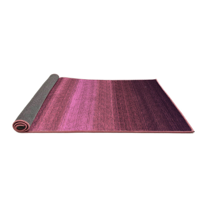 Sideview of Abstract Pink Contemporary Rug, con1769pnk