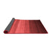 Abstract Red Contemporary Area Rugs