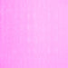 Square Solid Pink Modern Rug, con176pnk