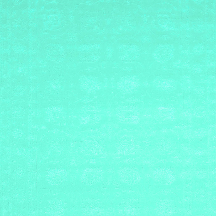 Solid Turquoise Modern Rug, con176turq