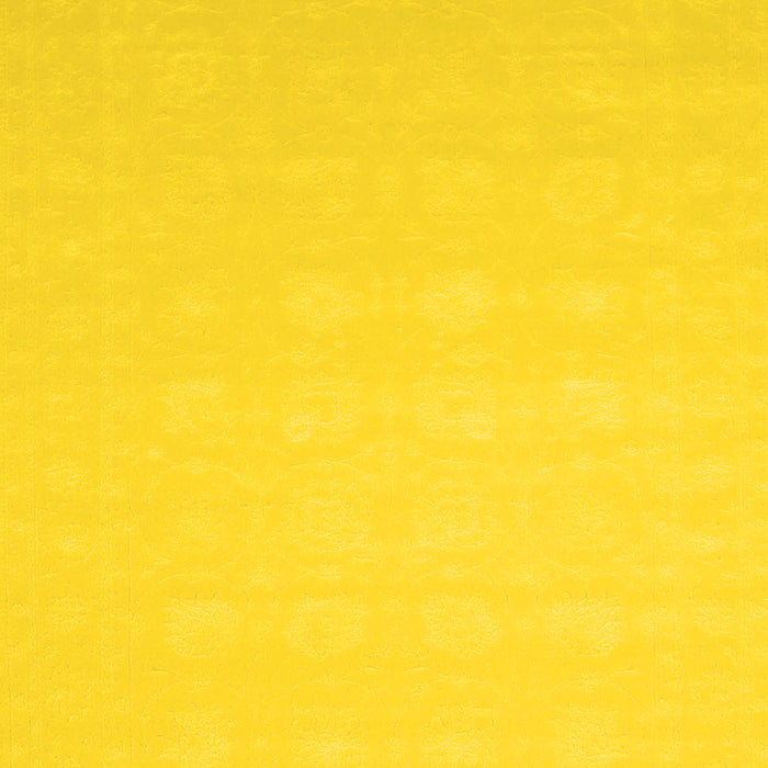 Machine Washable Solid Yellow Modern Rug, wshcon176yw