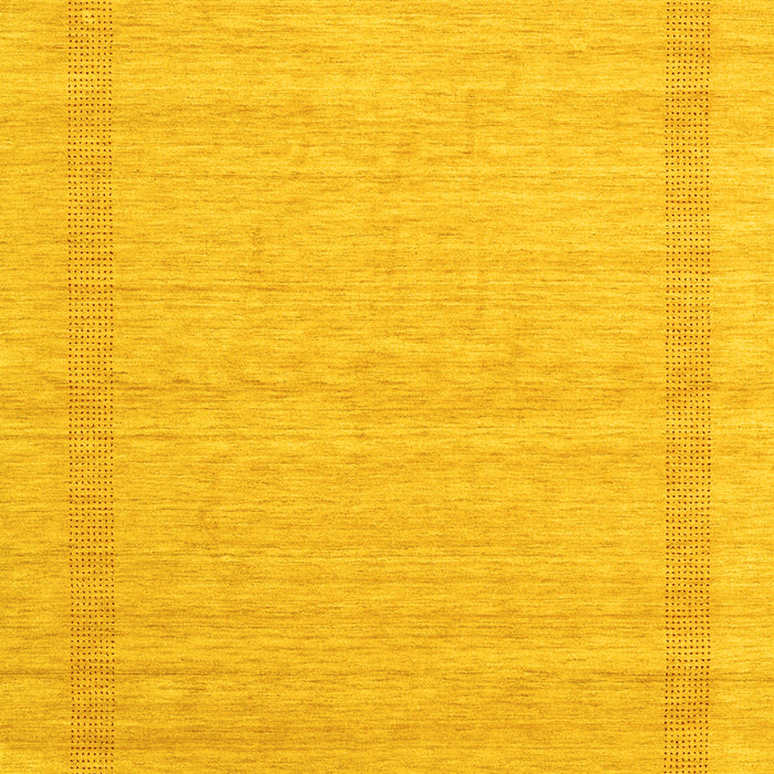 Machine Washable Abstract Yellow Contemporary Rug, wshcon1770yw