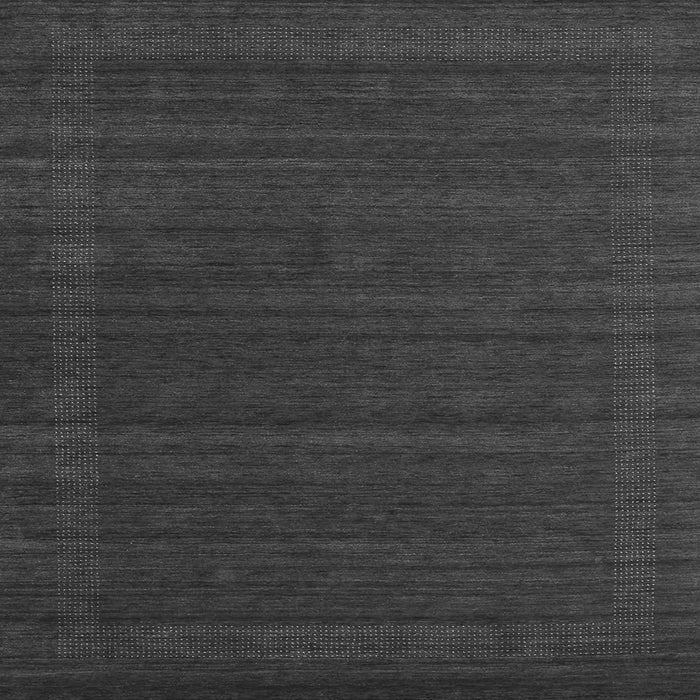 Serging Thickness of Abstract Gray Contemporary Rug, con1771gry