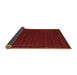 Sideview of Abstract Brown Contemporary Rug, con1771brn