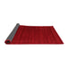 Abstract Red Contemporary Area Rugs