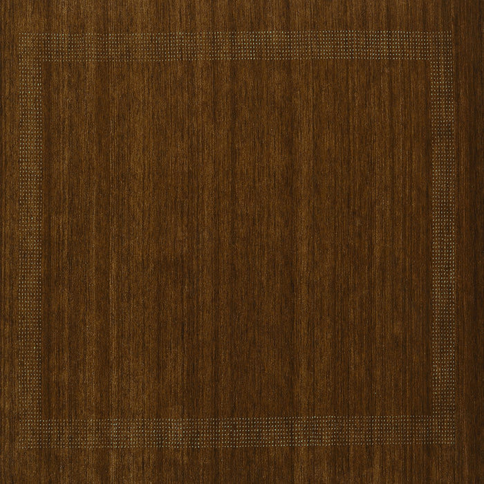 Square Abstract Turquoise Contemporary Rug, con1771turq