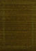 Serging Thickness of Machine Washable Abstract Green Contemporary Area Rugs, wshcon1771grn