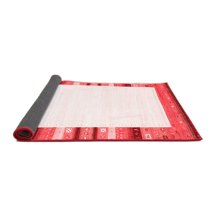Solid Red Modern Area Rugs