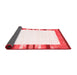 Solid Red Modern Area Rugs