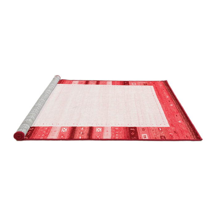 Modern Red Washable Rugs