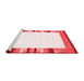 Modern Red Washable Rugs