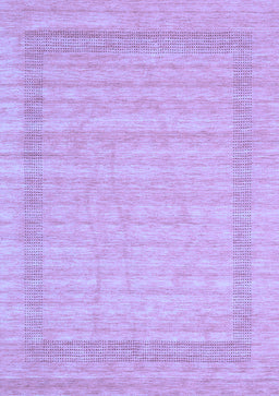 Abstract Blue Contemporary Rug, con1773blu