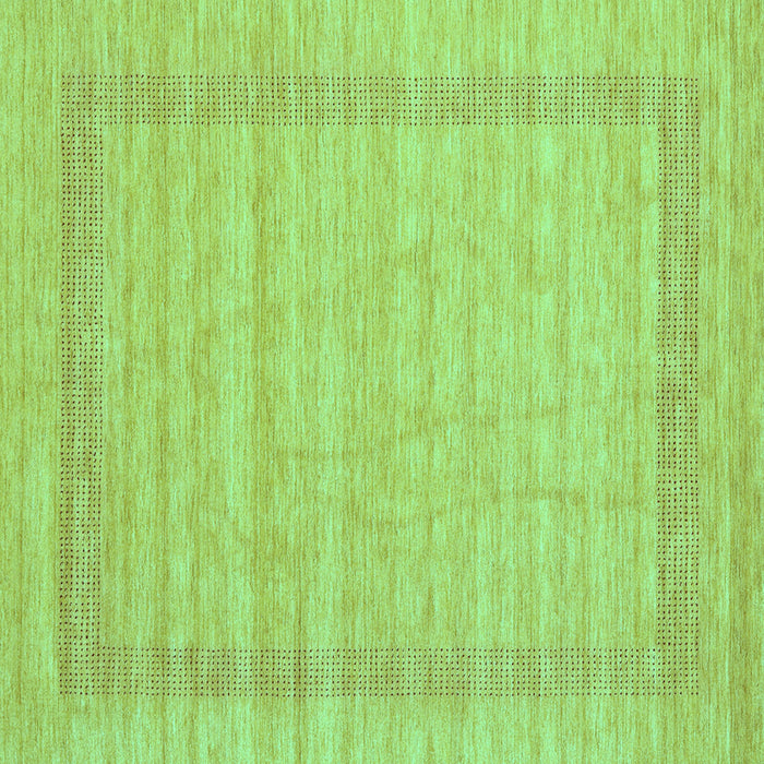 Square Machine Washable Abstract Turquoise Contemporary Area Rugs, wshcon1773turq