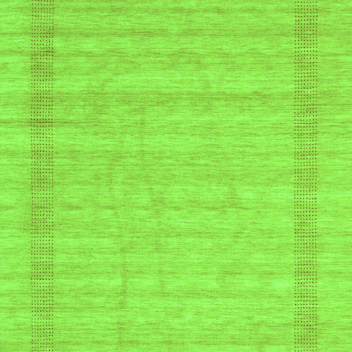 Serging Thickness of Machine Washable Abstract Green Contemporary Area Rugs, wshcon1773grn
